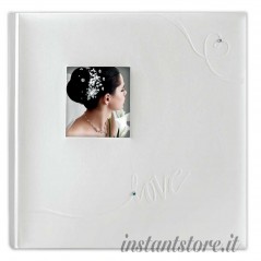 Album Fotografico Classico Linda 30 fogli 32x32 Portafoto carta velina