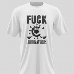 T-Shirt fuck the coronavirus covid-19 maglietta divertente 2020